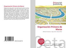 Capa do livro de Organización Primero de Marzo 