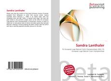 Portada del libro de Sandra Lanthaler