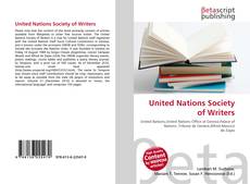 Portada del libro de United Nations Society of Writers