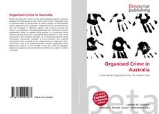 Portada del libro de Organised Crime in Australia