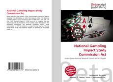 National Gambling Impact Study Commission Act kitap kapağı