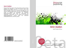 Portada del libro de Amir Zaidan