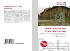 United Nations War Crimes Commission kitap kapağı