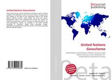 Bookcover of United Nations Geoscheme
