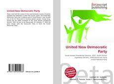 United New Democratic Party kitap kapağı