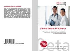 Capa do livro de United Nurses of Alberta 