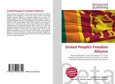 Bookcover of United People's Freedom Alliance