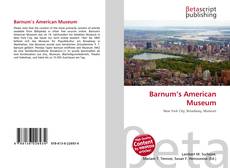 Capa do livro de Barnum's American Museum 