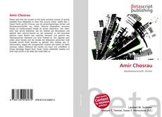 Capa do livro de Amir Chosrau 
