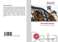 Capa do livro de Barnwell Manor 