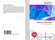 Capa do livro de Rebecca Robinson 