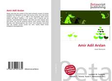 Обложка Amir Adil Arslan