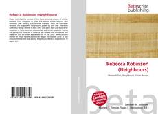 Capa do livro de Rebecca Robinson (Neighbours) 