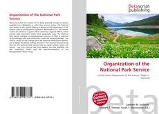 Bookcover of Organization of the National Park Service