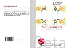 Capa do livro de Aminosäuresequenz 