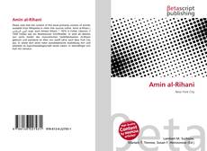 Bookcover of Amin al-Rihani