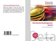 Capa do livro de Ammoniumhydrogencarbonat 