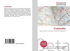 Portada del libro de Crœttwiller