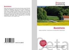 Buchcover von Bootzheim