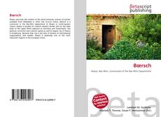 Buchcover von Bœrsch