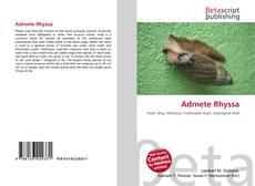 Couverture de Admete Rhyssa