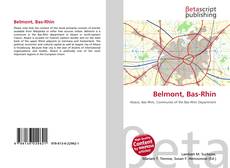 Belmont, Bas-Rhin kitap kapağı