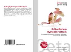 Capa do livro de Bulbophyllum Hymenobracteum 