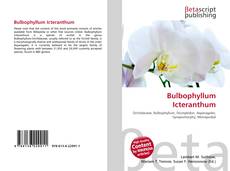 Capa do livro de Bulbophyllum Icteranthum 