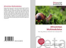 Capa do livro de Africotriton Multinodulatus 
