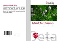 Capa do livro de Bulbophyllum Illecebrum 