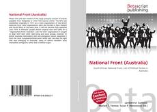 Capa do livro de National Front (Australia) 