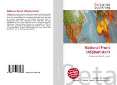 Capa do livro de National Front (Afghanistan) 