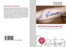 Capa do livro de National Fraud Authority 