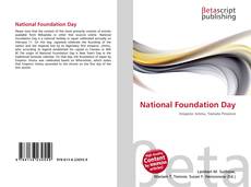 Capa do livro de National Foundation Day 