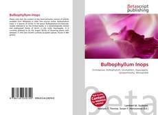 Portada del libro de Bulbophyllum Inops