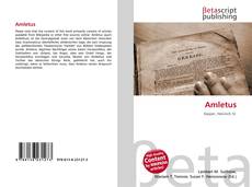 Capa do livro de Amletus 