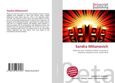 Capa do livro de Sandra Mihanovich 