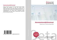 Capa do livro de Ammoniumdichromat 