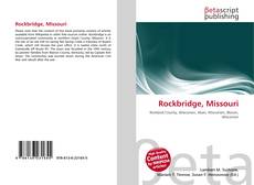 Capa do livro de Rockbridge, Missouri 