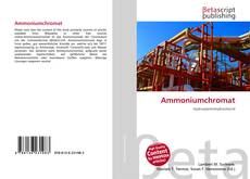 Buchcover von Ammoniumchromat