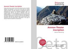Buchcover von Amman Theater Inscription