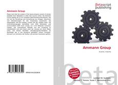 Capa do livro de Ammann Group 