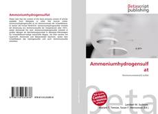Buchcover von Ammoniumhydrogensulfat