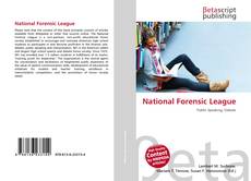 National Forensic League的封面