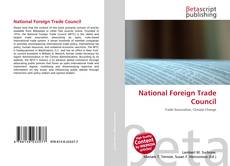 Portada del libro de National Foreign Trade Council