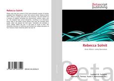 Portada del libro de Rebecca Solnit
