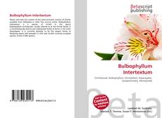 Обложка Bulbophyllum Intertextum