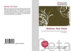 Обложка Batman: Year Three