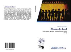 Capa do livro de Aleksander Ford 