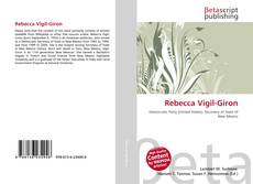 Couverture de Rebecca Vigil-Giron